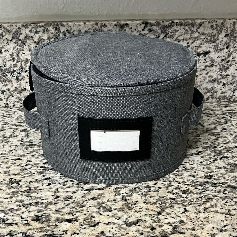 Gently Used Gray Baleine Storage Container